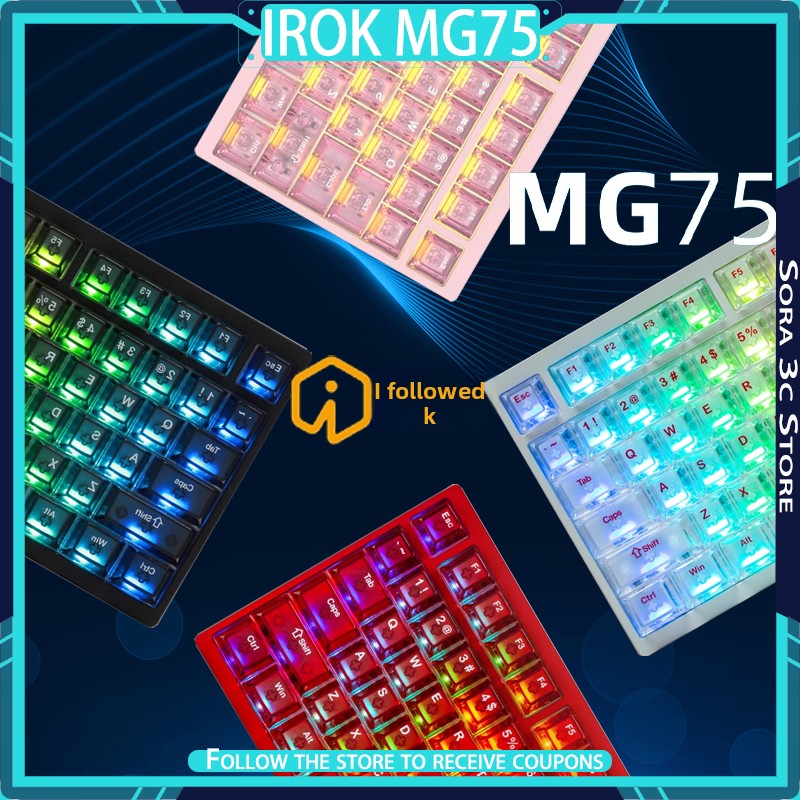 IROK MG75 PRO Mechanical Keybo - огляд і ціна Gaming Keyboard Hot Swappable