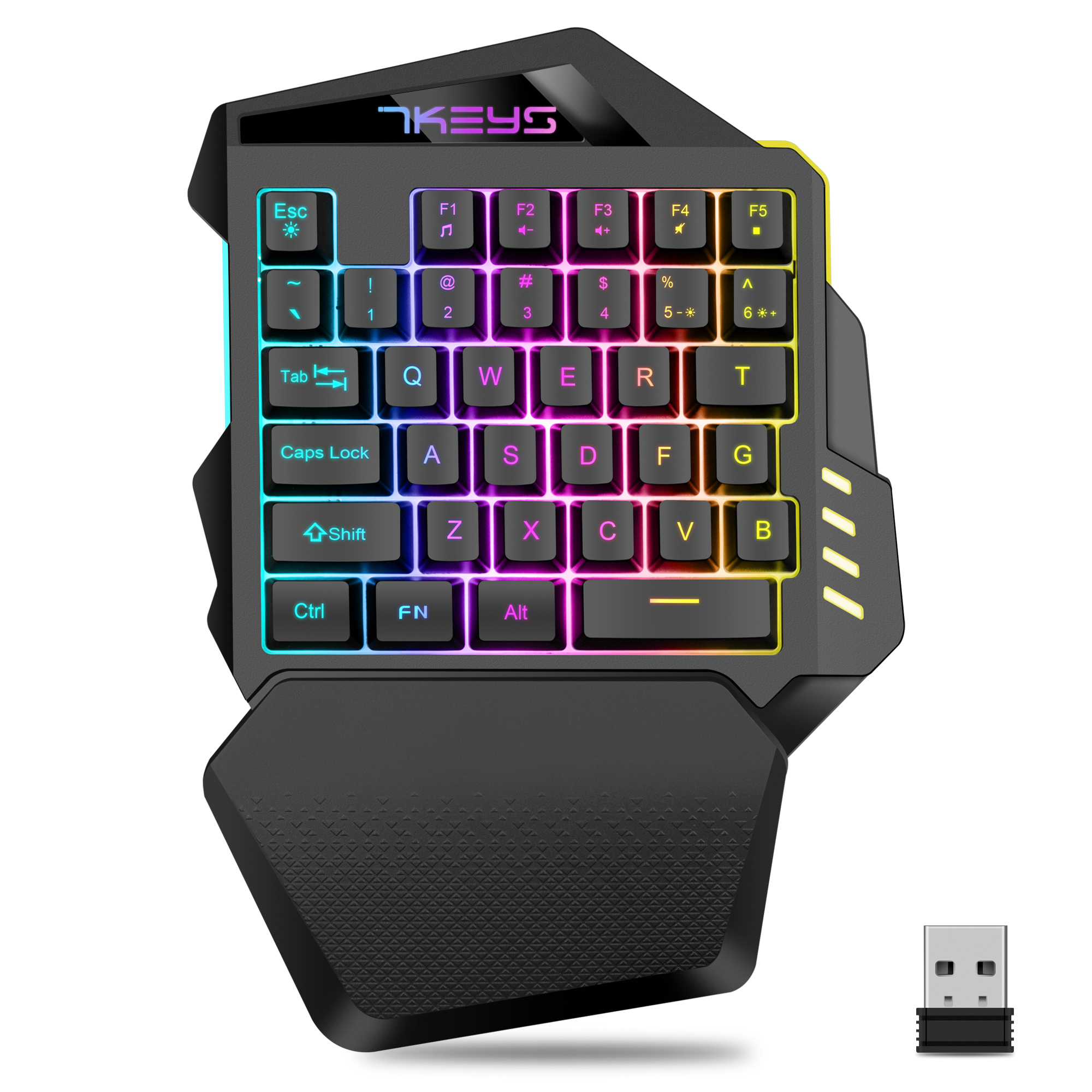 One-handed gaming keyboard 2.4 - огляд і ціна Gaming Keyboard Half
