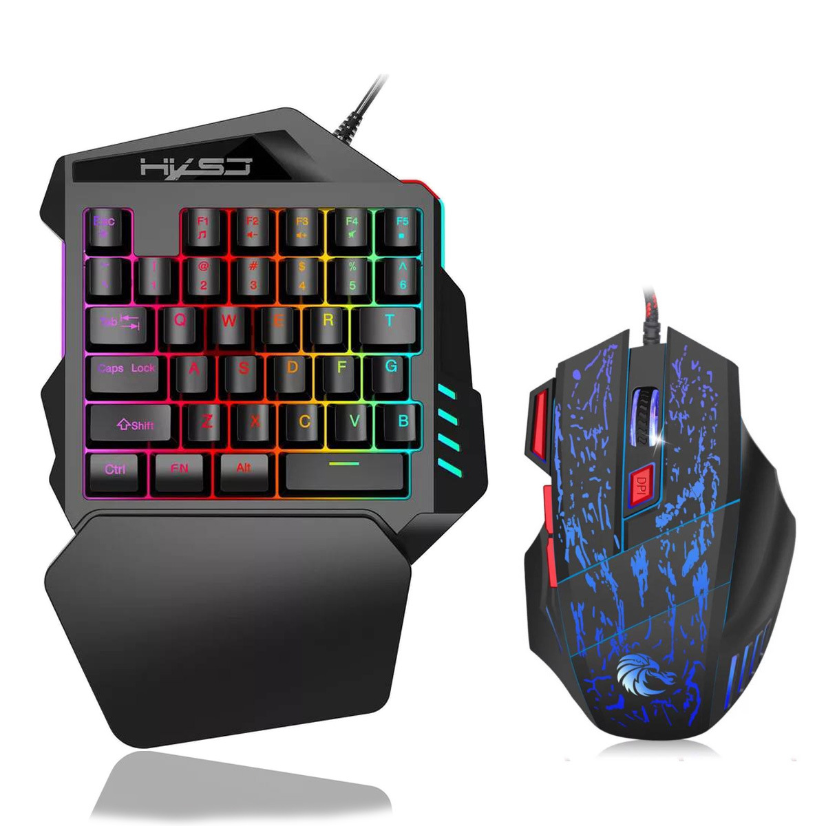35-key film colorful one-hande - огляд і ціна Gaming Keyboard Half
