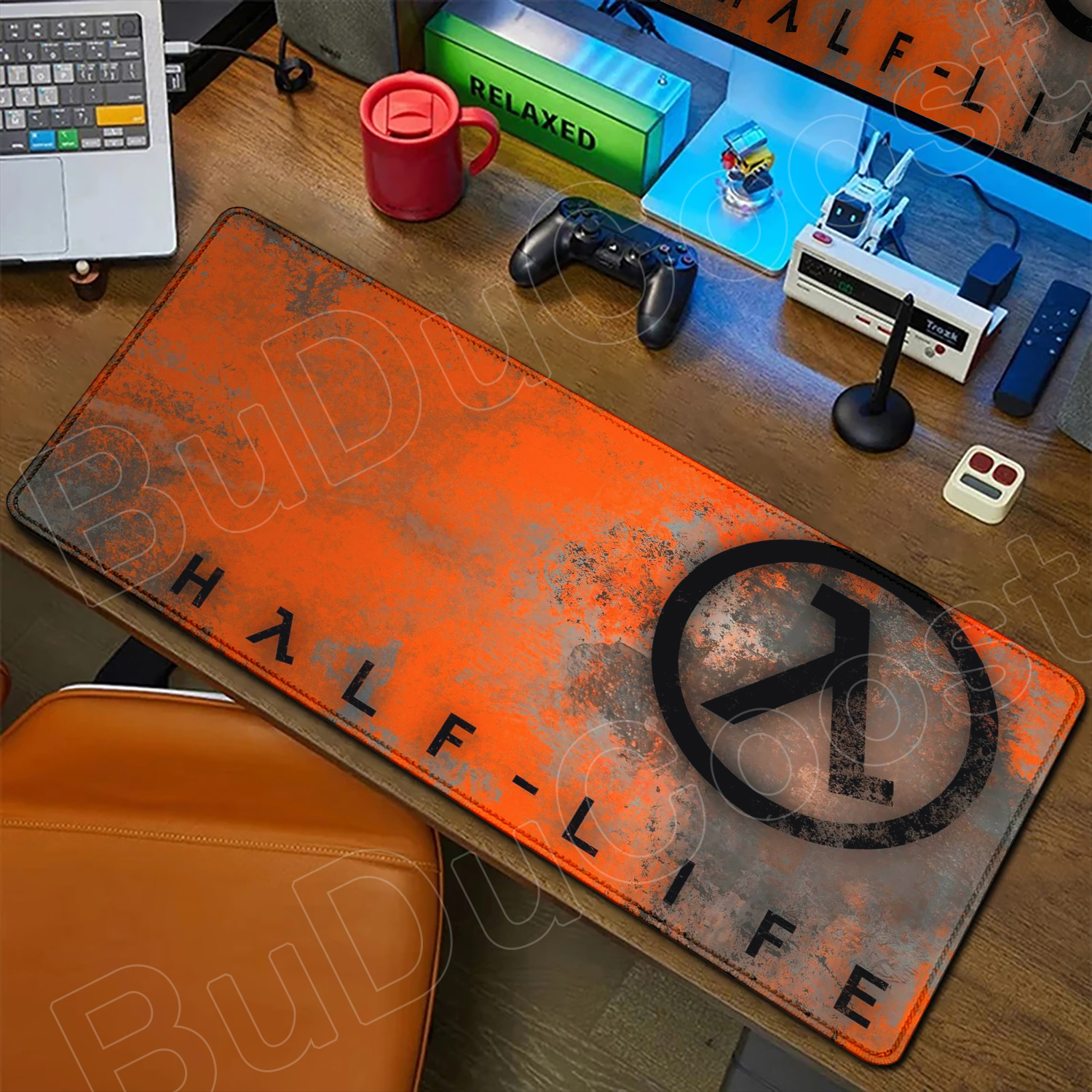 Large Gaming Half-Life Logo Mo - огляд і ціна Gaming Keyboard Half