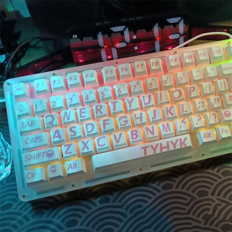132Keys Big Letter PBT Keycap  - огляд і ціна Gaming Keyboard Best