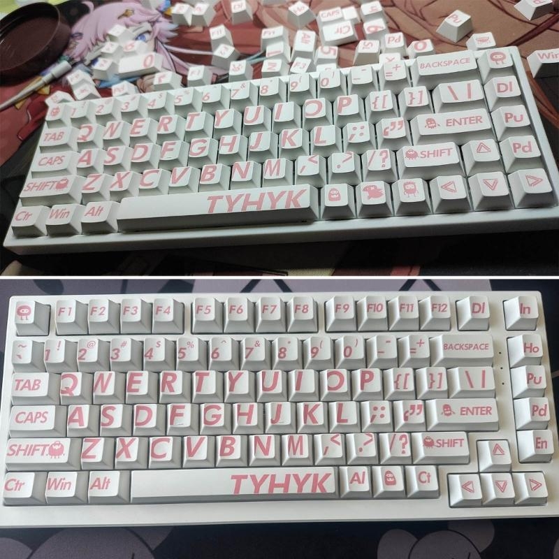 132Keys Big Letter PBT Keycap  - огляд і ціна Gaming Keyboard Best