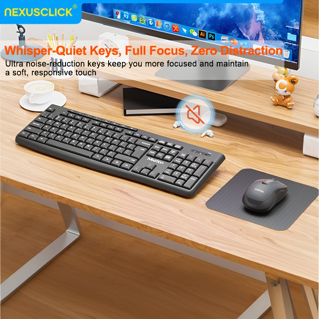 NexusClick Low-Profile Ergonom - огляд і ціна Gaming Keyboard That Is Quiet