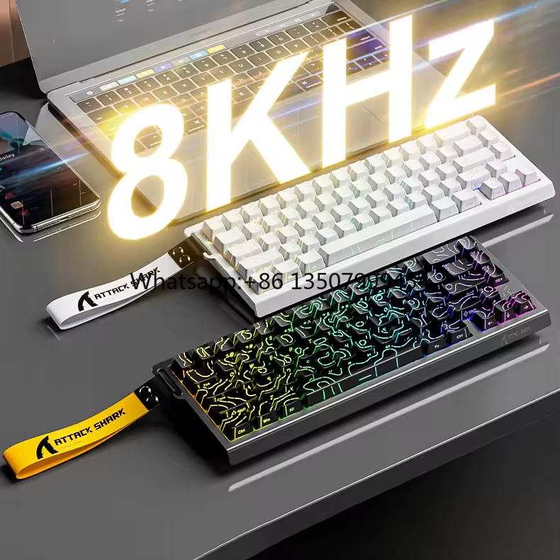 Attack Shark X68 He Wired RGB  - огляд і ціна Gaming Keyboard He