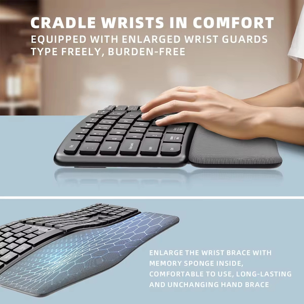 2.4G Wireless Keyboard Mouse C - огляд і ціна Gaming Keyboard Bluetooth