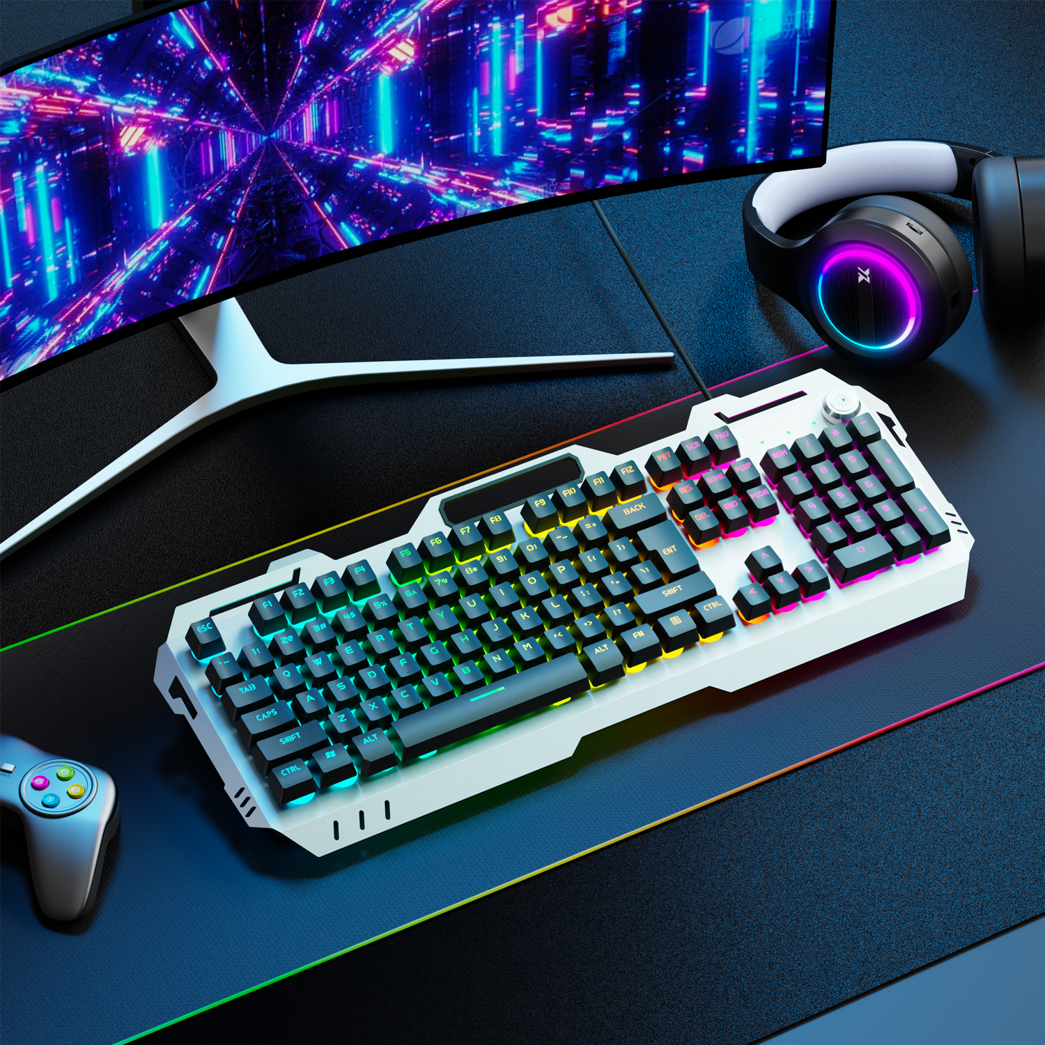 EWEADN Silent Gaming Keyboard, - огляд і ціна Gaming Keyboard Backlit